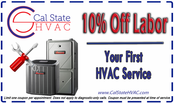 First HVAC Service Coupon