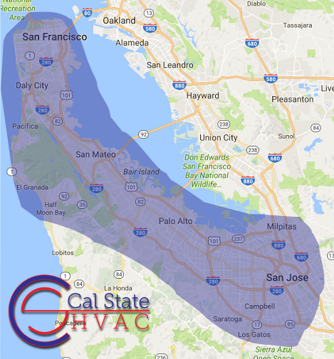 Cal State HVAC Service Area